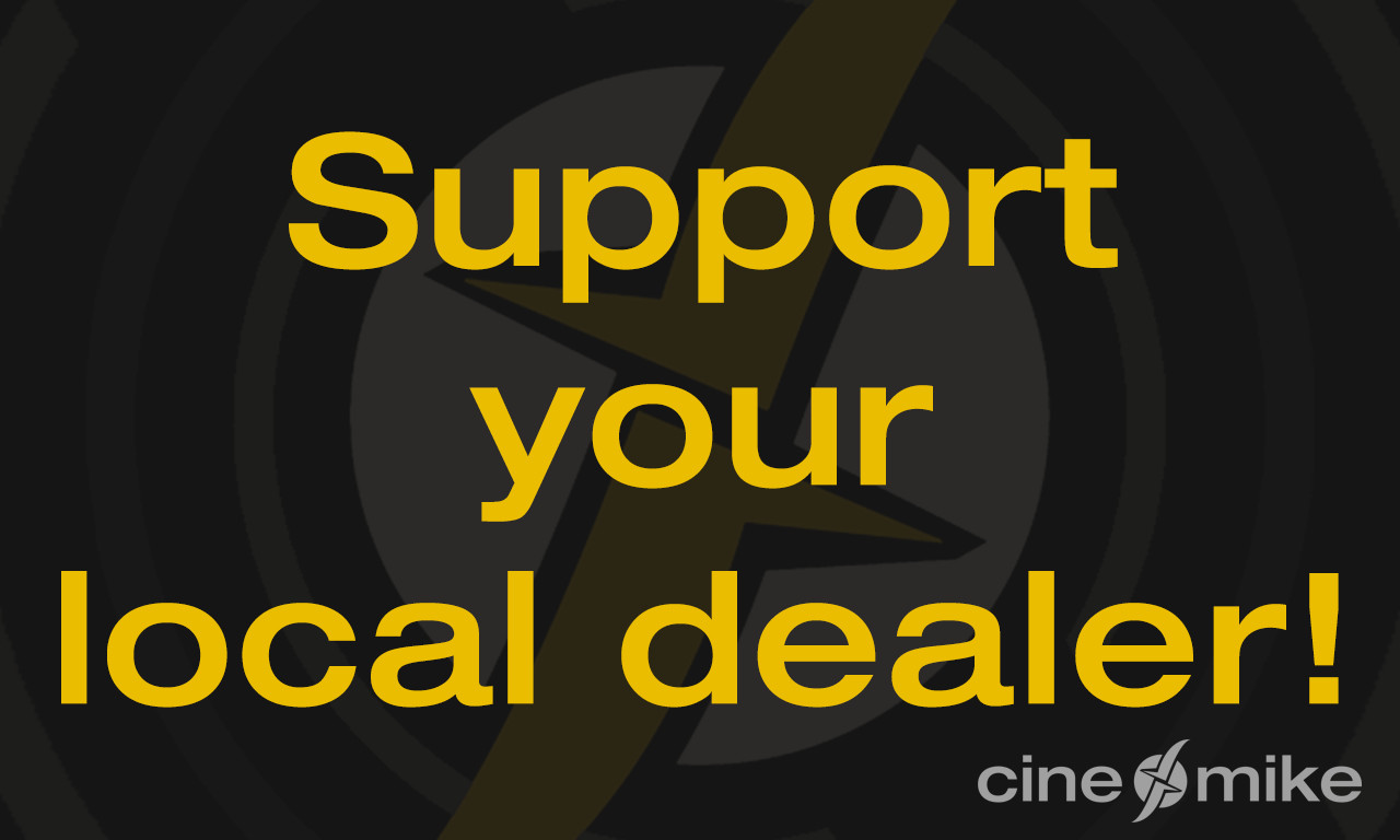 Corona-Maßnahmen / Support your local dealer!