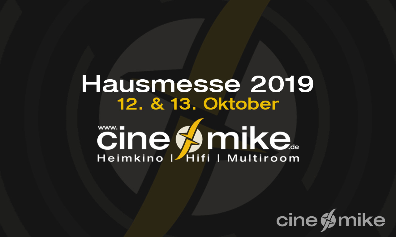 Cinemike Hausmesse am 12. & 13. Oktober 2019 / Programm online!